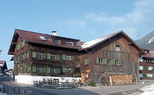 altes Bauernhaus in Oberstdorf
