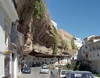 Felsenhäuser in Sentenil, Andalusien