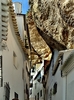 Felsenhäuser in Sentenil, Andalusien