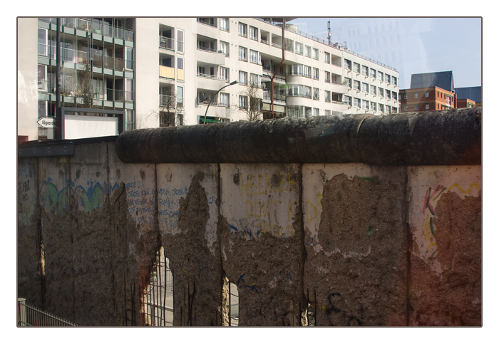 Berliner Mauer in der Niederkirchnerstrasse