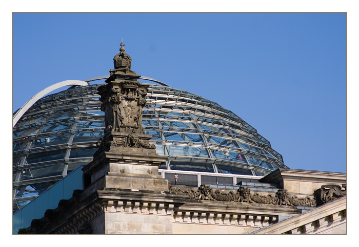 Glaskuppel, Reichstagsgebäude Berlin 