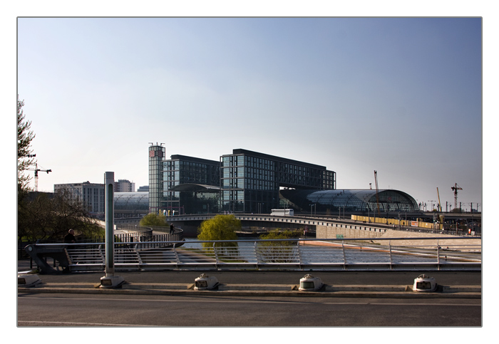 der neue Haupt-Bahnhof von Berlin