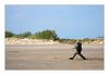 am Strand von Salin-de-Giraud