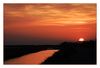 Sonnenuntergang bei Stes Maries de la Mer