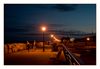 Promenade in Stes Maries de la Mer bei Nacht
