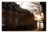 ehemaliges Kloster Mont Sainte Odile im Abendlicht