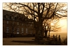 ehemaliges Kloster Mont Sainte Odile im Abendlicht