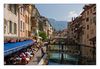 Altstadt von Annecy mit dem Fluss Thiou