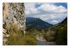 Castellane mit dem Fluss Verdon