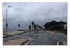 am Strand von le Lavandou bei Regen