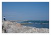 Strand von Saintes Maries de la Mer (Camargue, Frankreich)