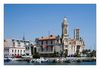 Palais Consulaire (Verwaltungsgebäude) am Kanal Louis-Pasteur in Sete, Languedoc-Roussillon