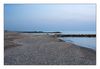 der Strand von Frontignan Plage im Abendlicht