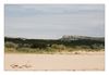 Blick landeinwärts vom Strand in Narbonne- Plage