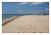 Blick vom Strand Richtung Gruissan, Narbonne- Plage