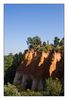 die Ockerfelsen von Rossilon, Vaucluse, Provence-Alpes-Côte d’Azur