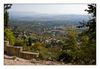 Aussicht von Gordes auf die Umgebeung, Vaucluse, Provence-Alpes-Côte d’Azur