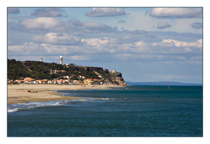 Blick zum Cap Leucate