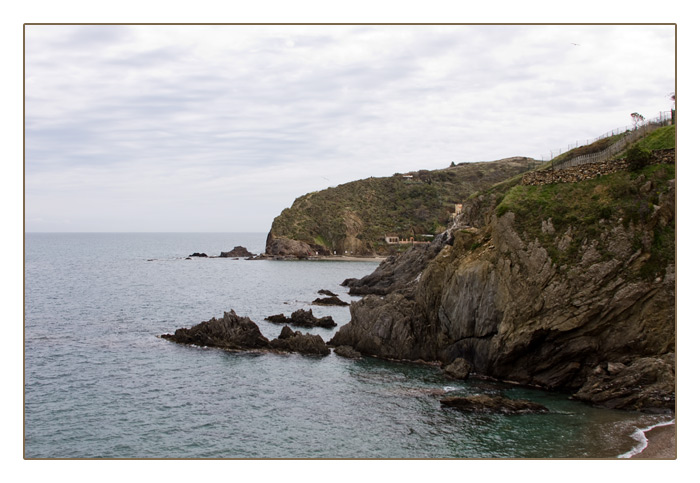 Steil-Küste bei Collioure