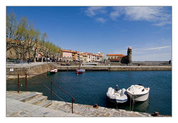 Collioure - mit Blick auf Eglise (Kirche) Notre-Dame des Anges