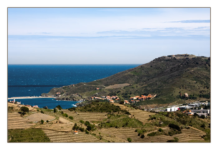 Blick auf Port Vendres