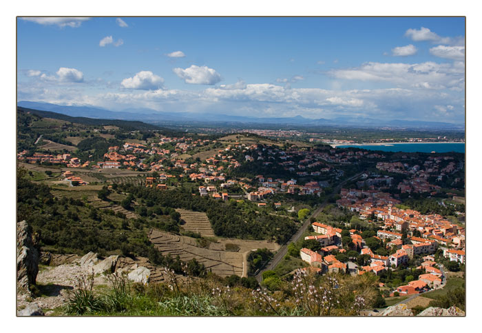 Blick auf Collioure