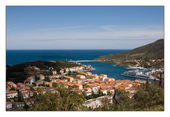 Blick auf Port Vendres