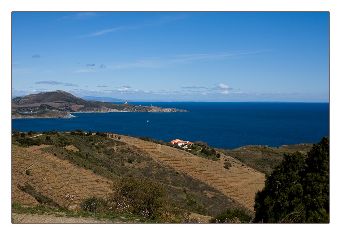 entlang an der Küste Richtung Spanien