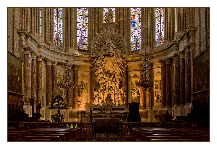 barocke Chor der Kathedrale Saint-Nazaire, Beziers