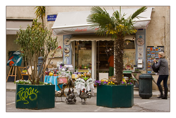 Altstadtgasse in Saint-Rémy-de-Provence