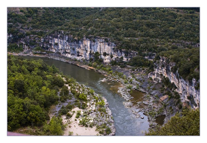 die Ardeche mit Schluchten Gorges de l’Ardèche