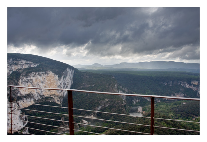 Aussichtspunkt, Gorges de l’Ardèche