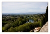 Blick von der Kathedrale Saint-Nazaire auf die Orb, Beziers