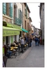 Strassenrestaurants in Vallon-Pont-d’Arc an der Adeche