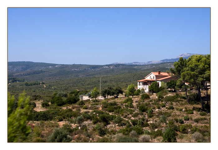 Landschaft bei Le Castellet