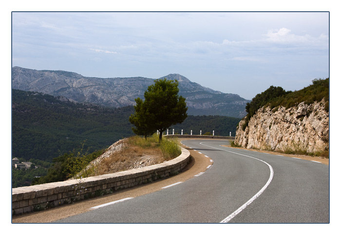 Landschaft bei Marseille