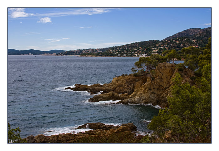 Blick nach le Lavandou