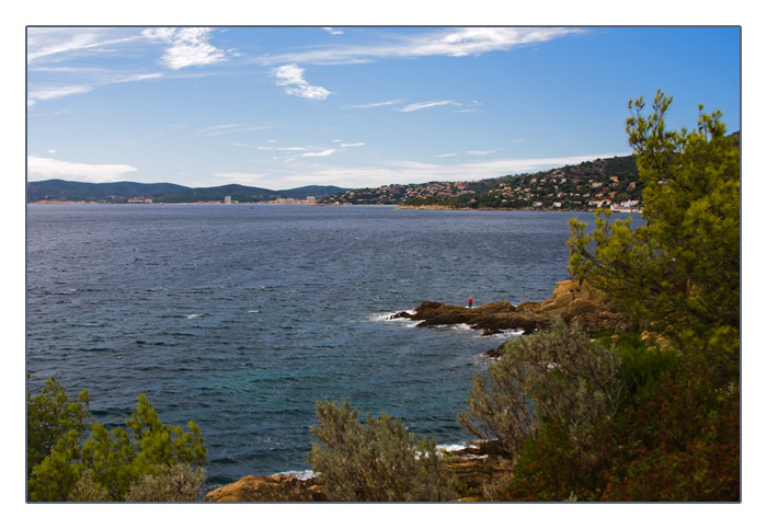 Blick nach le Lavandou