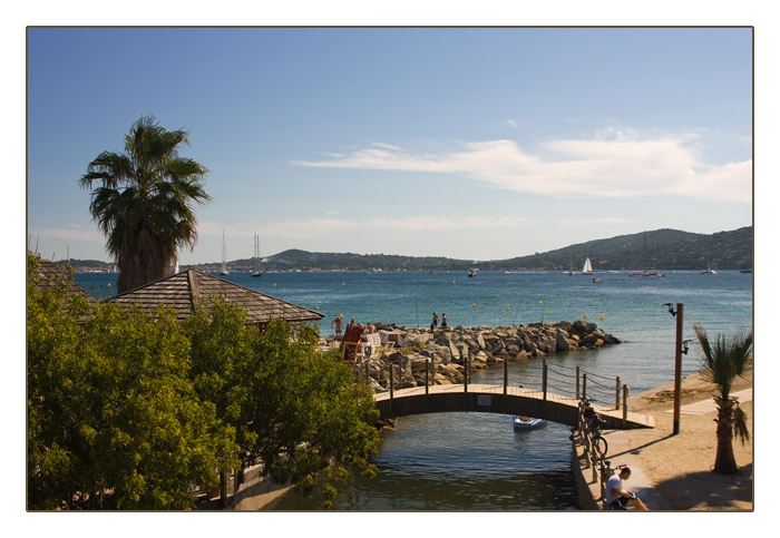 Campingplatz mit Blick auf St. Tropez