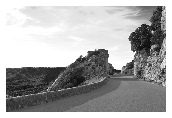 Passstrasse am Grand Canyon du Verdon