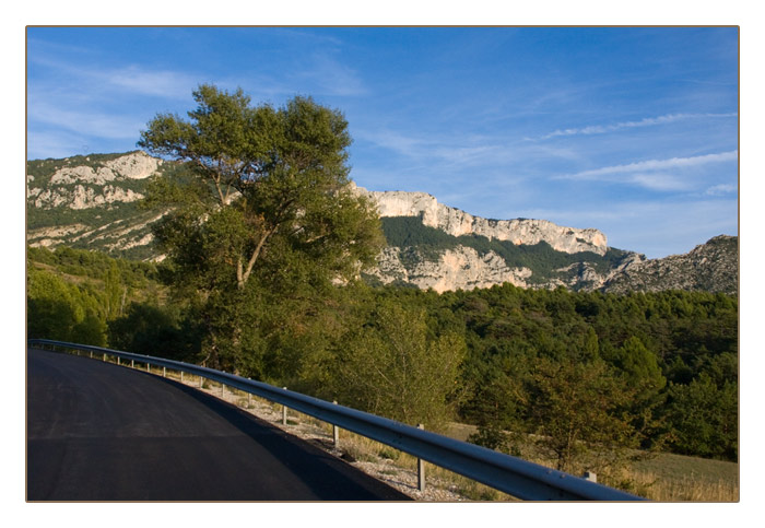 Passstrasse am Grand Canyon du Verdon