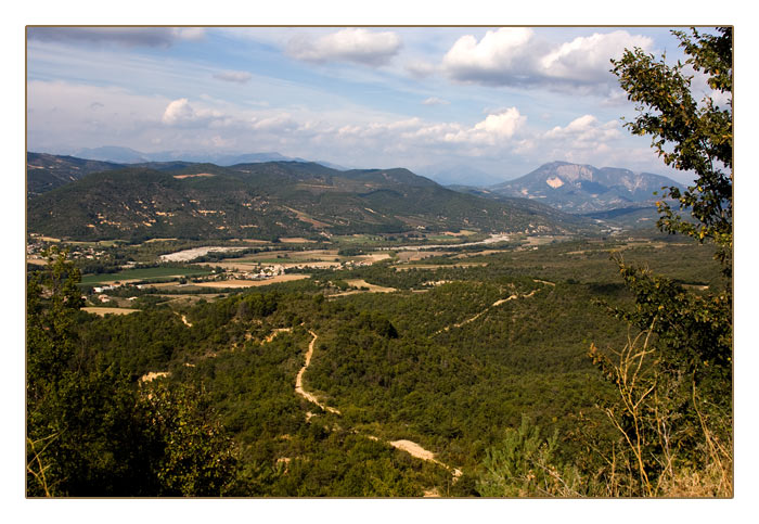 Blick ins Tal auf Bras d'Asse