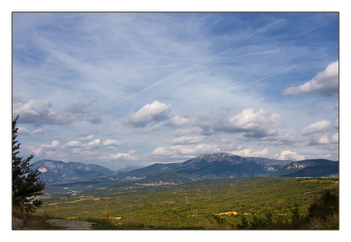 Blick in die Gegend um Bras d'Asse