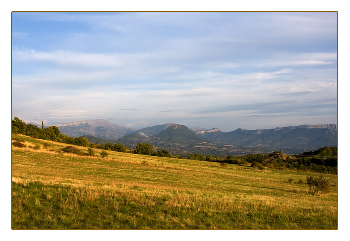 Landschaft an der Durance