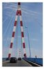 auf der Loire-Mündungs-Brücke (während der Fahrt fotografiert)