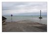 Passage du Gois von der Insel Noirmoutier nach Beauvoir-sur-Merzur auf dem Festland bei Flut