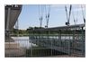 Kabine des Transbordeurs, einer Schwebebrücke über die Charente bei Rochefort