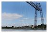 Stahlkonstruktion des Transbordeurs, einer Schwebebrücke über die Charente bei Rochefort