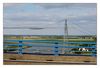 im Hintergrund der Transbordeur, eine Schwebebrücke über die Charente bei Rochefort