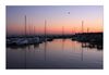 Sonnenuntergang am Yachthafen, Andernos-les-Bains, am Bassin von Arcachon